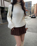Rummin Boucle Neck Polar Knit