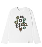 Camo END OF TIME Long Sleeve T-Shirt