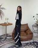 Lucie diagonal track pants