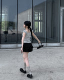 Lit Tiered Mini Skirt Pants