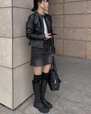 Mitch Nylon Boston Shoulder Bag