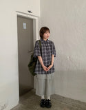 Jundro Summer Nylon Wrap Skirt
