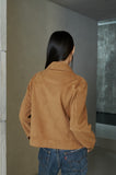 Vegan Suede Trucker Jacket