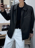 Simple by Basic Leather jacket
