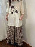 [unisex] Yuuji Star Printing Dot Short Sleeve Tee