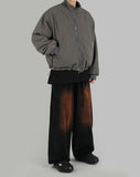 Two tone washed corduroy pants