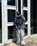 Spray washing hood zip-up
