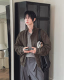 Lauto Washed Bomber Jacket