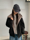 Kakit Check Hood Windbreaker Jumper