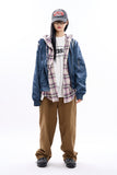 Bruno glossy hooded MA-1 jumper