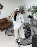 Riked Printing Short Sleeve T-Shirt