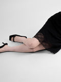 Bello See-Through Midi Skirt