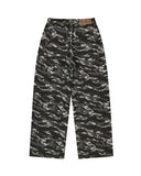 TIGER CAMO WIDE PANTS