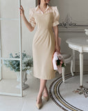 Noiren Color Scheme Collar One Piece