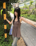 Hari Check Patch Ribbon Big Shoulder Bag