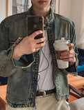 Lauren Cut Vintage Washed Denim Jacket