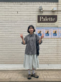 Gensott Nylon Banding Midi Skirt