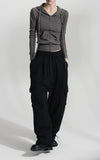 Sand Gray Slim Hood Zipup