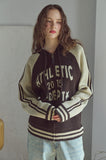 [2-WAY] Athletic Hood Knit Zip-Up