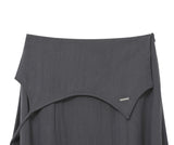 Flutter folding Skirt