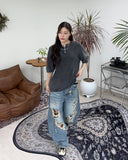 Coon Pigment Henry Neck Knit Short Sleeve