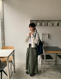 Hanako Banding Cargo Long Skirt