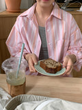 Ditaki Embo Stripe Long Sleeve Shirt