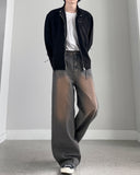 Redteen cutting wide denim