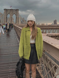 plain eco leather mini skirt