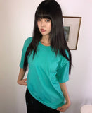 [Unisex] Ricket Back Eyelet Short Sleeve T-shirt