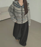 Bodle Nordic Warm Hood Cardigan