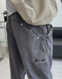 Fedon Curved Pocket Dyeing Pants