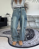 D.L. Work Cargo Denim Pants