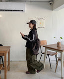 Hota color matching lettering ball cap