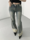 Low Boot Cut Point Denim