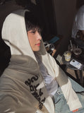Hess Knit Hooded Zip-up