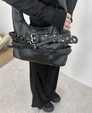 3-Layered Belted Bag