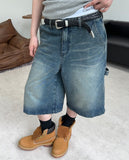 Elto Patch Carpenter Bermuda Pants
