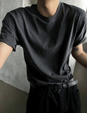 PREMIUM Pigment Charcoal Short Sleeve T-Shirt