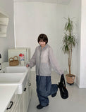 Jabbit Summer See-Through Hood Wind Jumper
