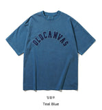 Old Canvas Pigment Short Sleeve T-shirts