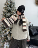 Helid Boucle Knit Zip-Up