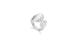 [Premium Plating] H Edition AB(W) Shell Wave Ring