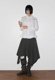 BLOOM FRILL STRIPE SHIRT