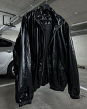 Rokaemmeu Two-Way Glossy Cooper Windbreaker