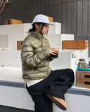 Way Lettering Wide Brushed Sweatpants