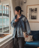 Marsil Vintage Washing Hood Zip-Up