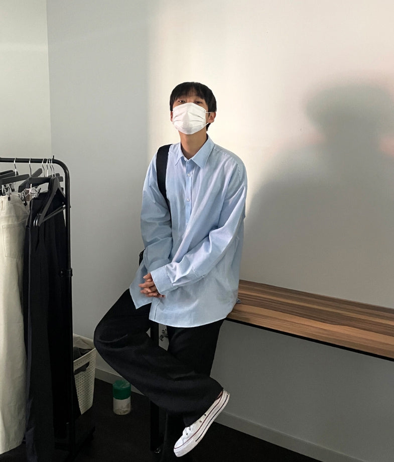 【COSYHARU】Summer Oxford Cotton Shirt COSYHARU (コシハル) - サマーオックスフォードコットンシャツ