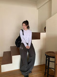 Amk Punching Snap Round Cardigan
