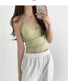 With Cup Lace Span Sleeveless Vacation Look